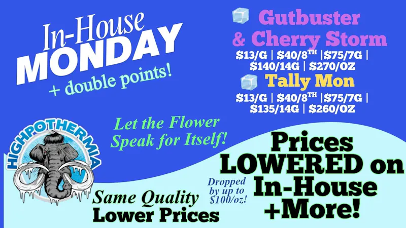 Highpothermia PRICES LOWERED by up to $100/OZ!