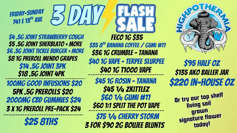 Highpothermia 3 DAY FLASH SALE + LIVING SOIL FLOWER