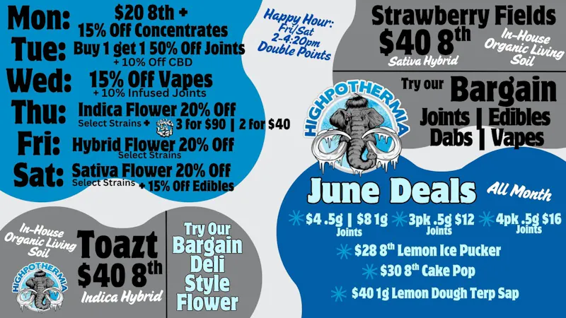Highpothermia JUNE SALE! New Daily & Monthly Deals