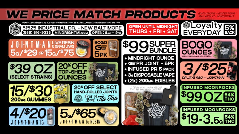 MindRight $99 BUNDLE🚨$99 MOONROCK OZ 🚨 20% OFF TOPSHELF