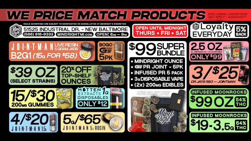 MindRight 🚨$12 Mitten 🚨2.5Ounces for $99🚨 20% OFF TOP SHELF