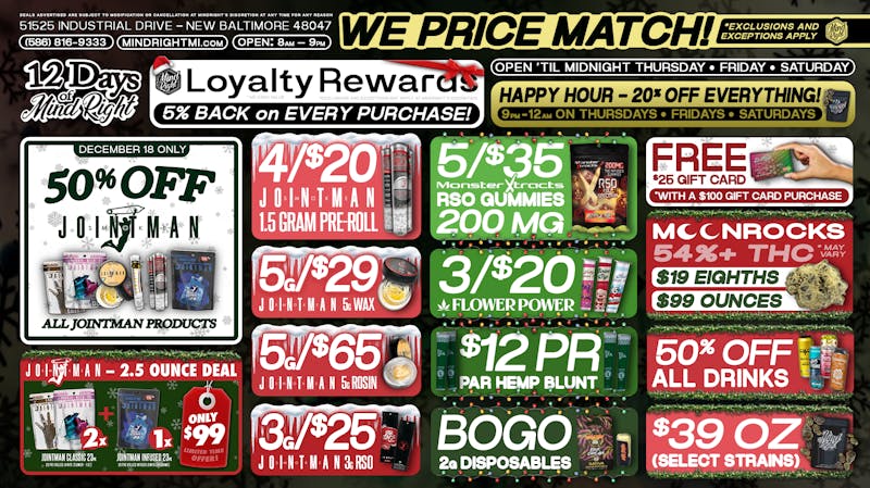 MindRight 🍃Day 6 of 12 of Our 12 Days of Christmas 🎅🏼🍃