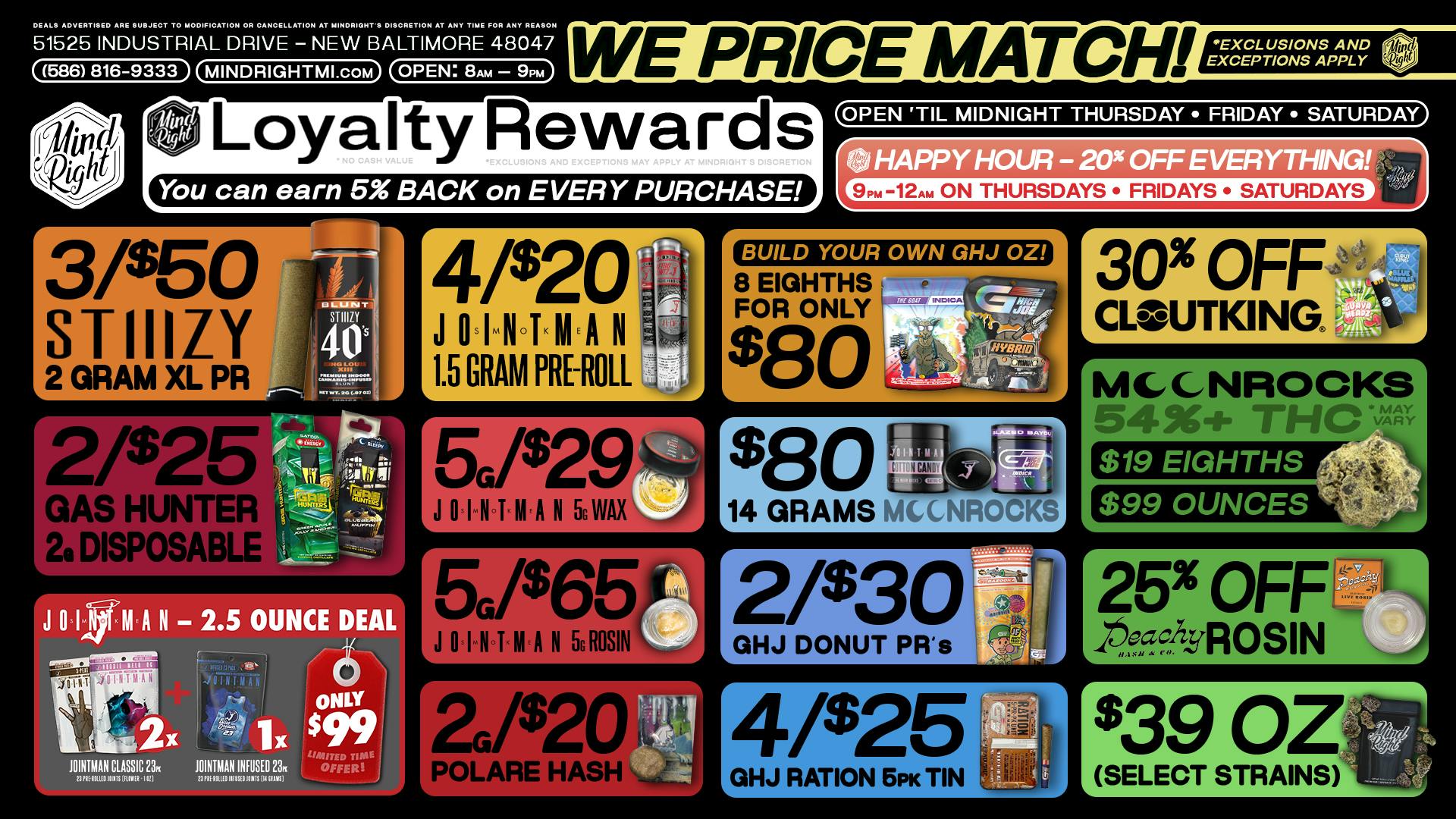 MindRight New Year, Better Deals!! Open Til' Midnight🌕