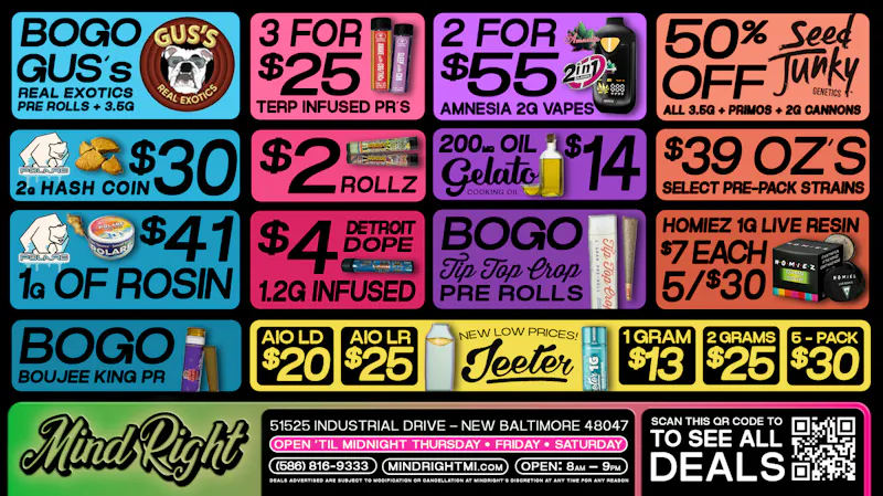 MindRight Mindright - Best Deals in New Baltimore‼️🍃