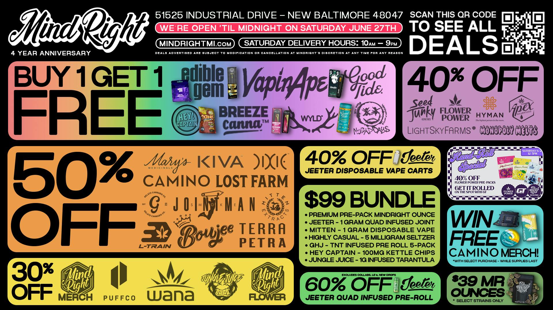 MindRight MINDRIGHT'S 4 YEAR ANNIVERSARY MEGA SALE ‼️