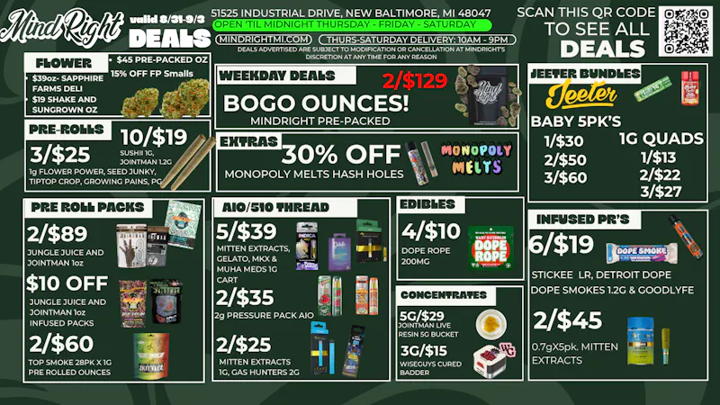 MindRight Mindright New Balt. - Best Dispo In Town!