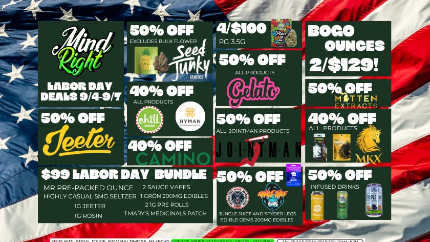 MindRight Labor Day Weekend Sale at Mindright 🇺🇸