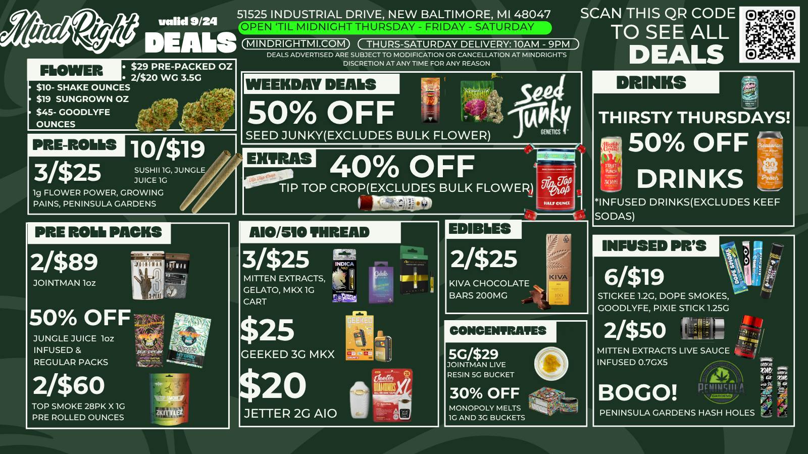 MindRight Mindright New Balt. Best Dispo in Town!
