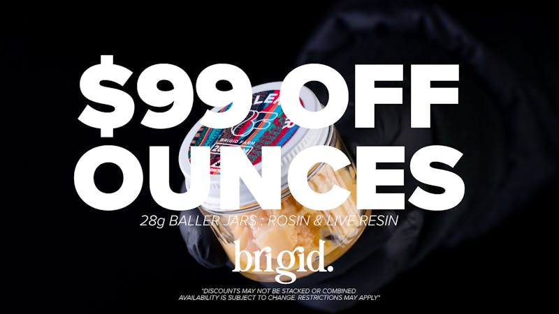 The Farm Stand $99 Off 28g Rosin & Live Resin Baller Jars