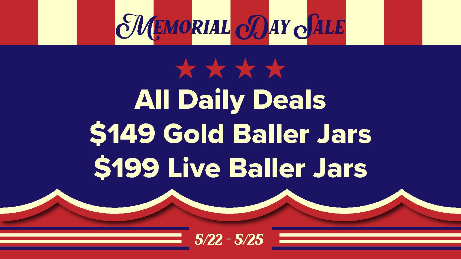 House of Hash Memorial Day Sale: 5/22 - 5/25