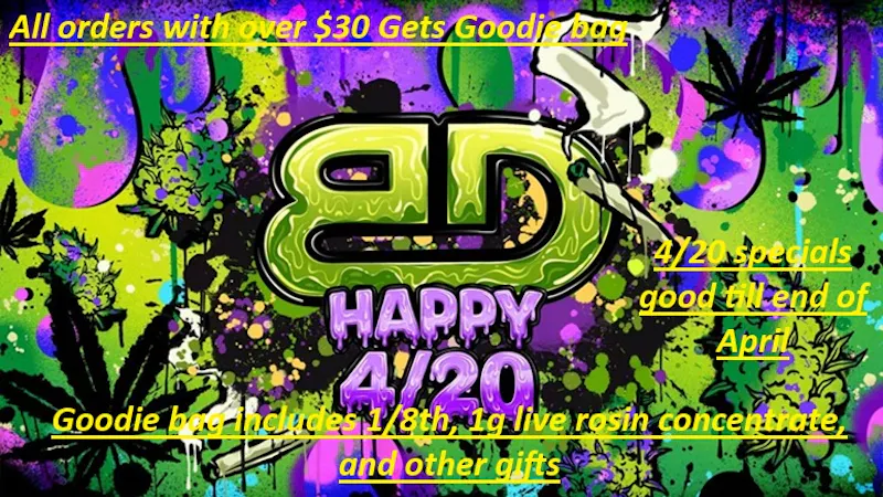 Bud Dynasty 4/20 SPEICALS GET GOODIE BAG W/ORDER $30