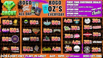 DACUT - FLINT BOGO Seed Junky+30-50%OFF all your favorite brands