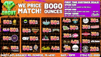 DACUT - Monroe 30%-50% OFF ALL YOUR FAVORITE BRANDS