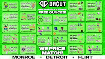 DACUT - Monroe FREE Ounce Giveaways + Up to 50% OFF Entire Store
