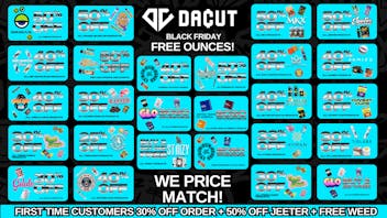 DACUT - Monroe FREE Ounce Giveaways + Up to 50% OFF Entire Store