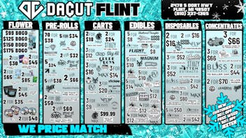 DACUT - FLINT BOGO OZ, 2/$16 Disposables, 5/$8 Gummies + More
