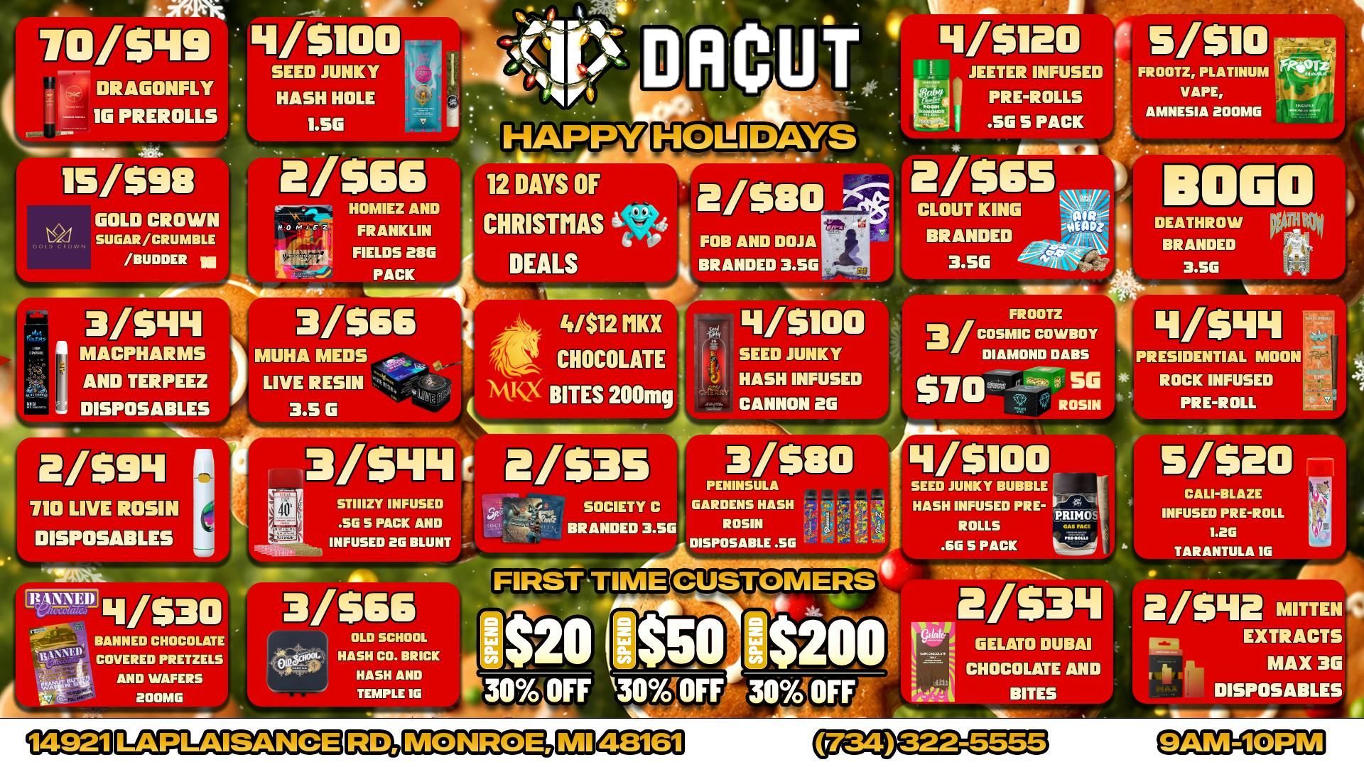 DACUT - Monroe Chocolate for your stockings-Banned, MKX, and more