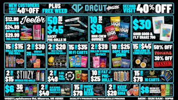 DACUT - Monroe 15/$15 pre-rolls, 15/$79 carts, 15/$79 resin