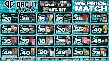 DACUT - Monroe 15/$35 Carts, 70/$39 Pre-Rolls, 15/$75 Dabs + MORE
