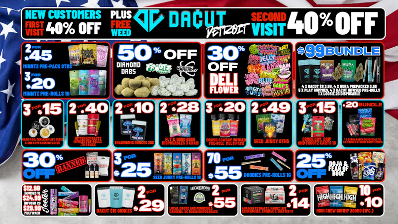 DACUT Memorial Weekend Blowout