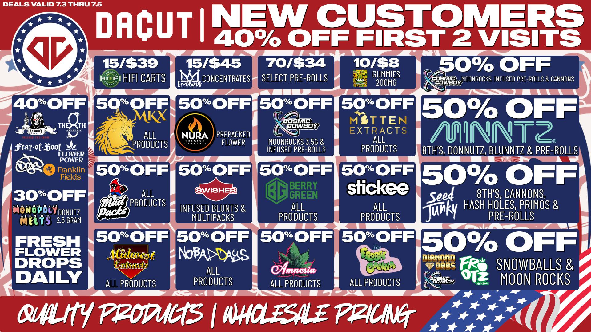 DACUT Up to 50% OFF your FAVORITE brands + More