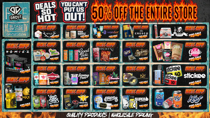 DACUT - Monroe 50% OFF Entire Store