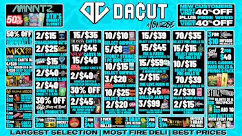 DACUT - Monroe 2/$15 Shakebomb OZ's 70/$35 Select Pre-Rolls +more