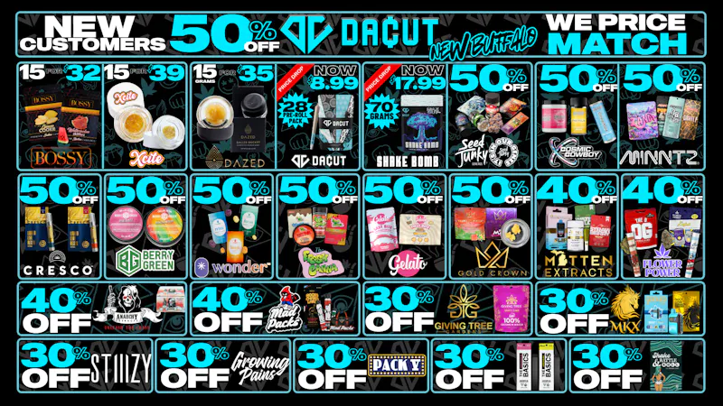 DACUT - New Buffalo 50%, 40%, 30% OFF Your Favorite Brands + MORE