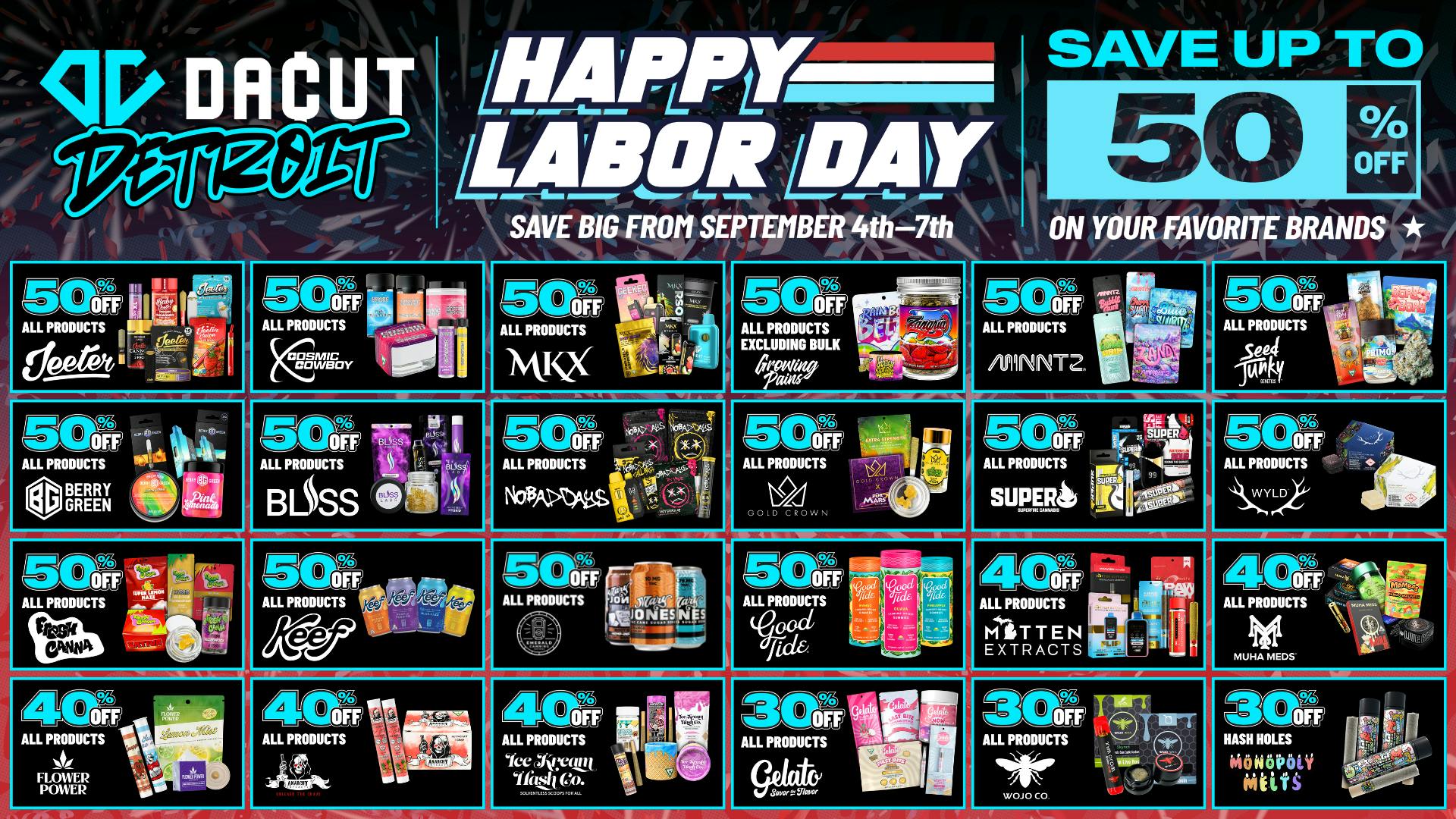 DACUT Up to 50% OFF your FAVORITE brands + More