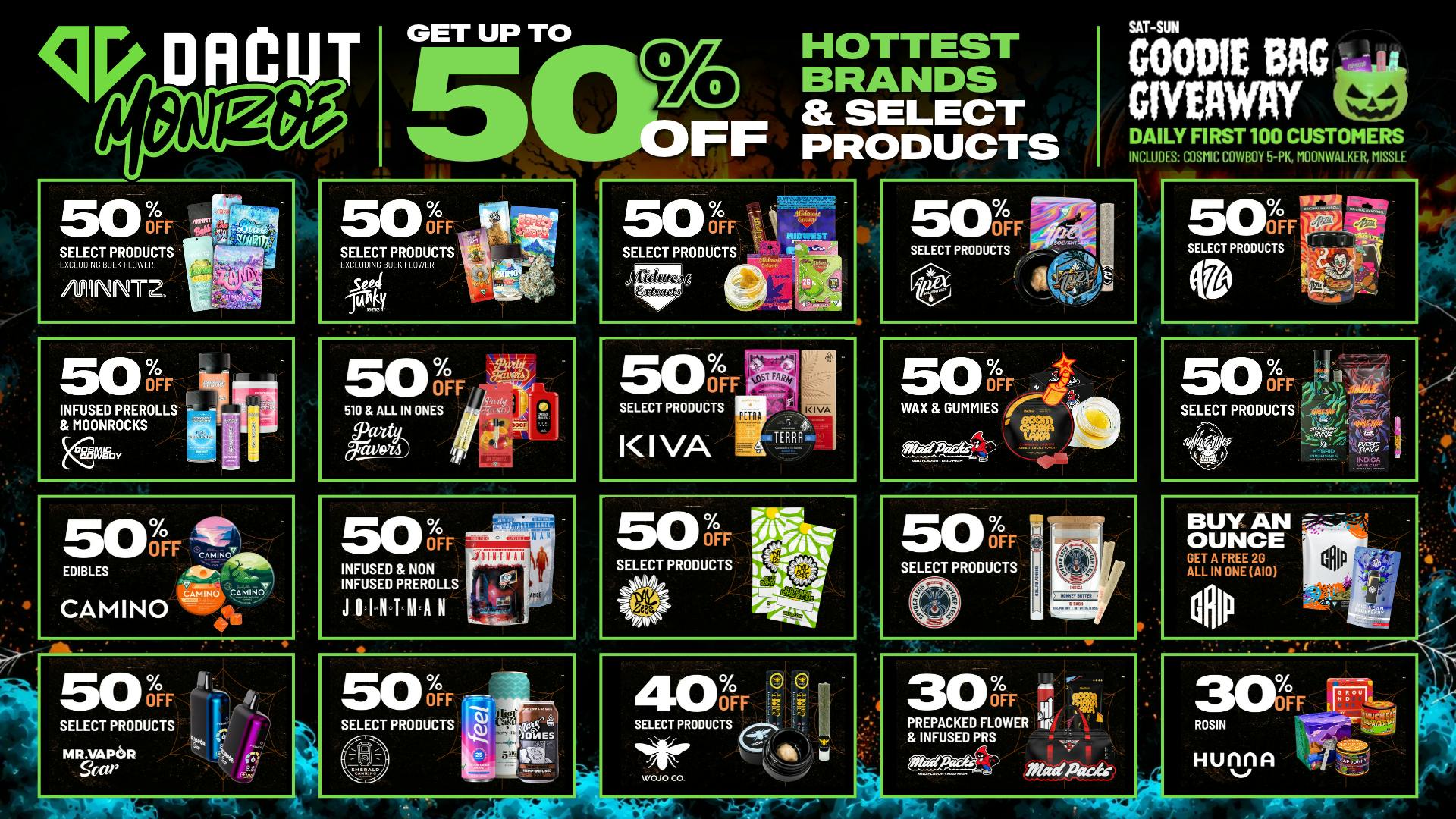 DACUT - Monroe Up to 50% OFF the Hottest Brands