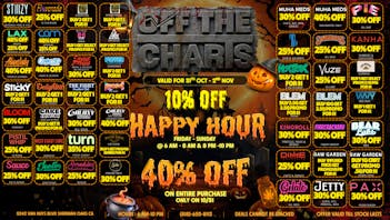 Off the Charts - Sherman Oaks 40% OFF ON HALLOWEEN !!