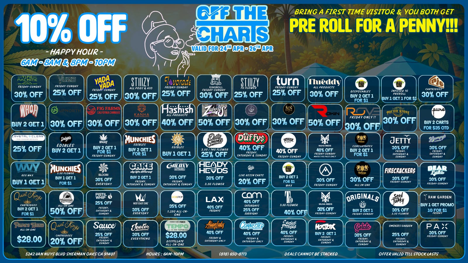 Off the Charts - Sherman Oaks WE STILL GOT THE FIRE DEALS ROLLIN" !!!!!!!