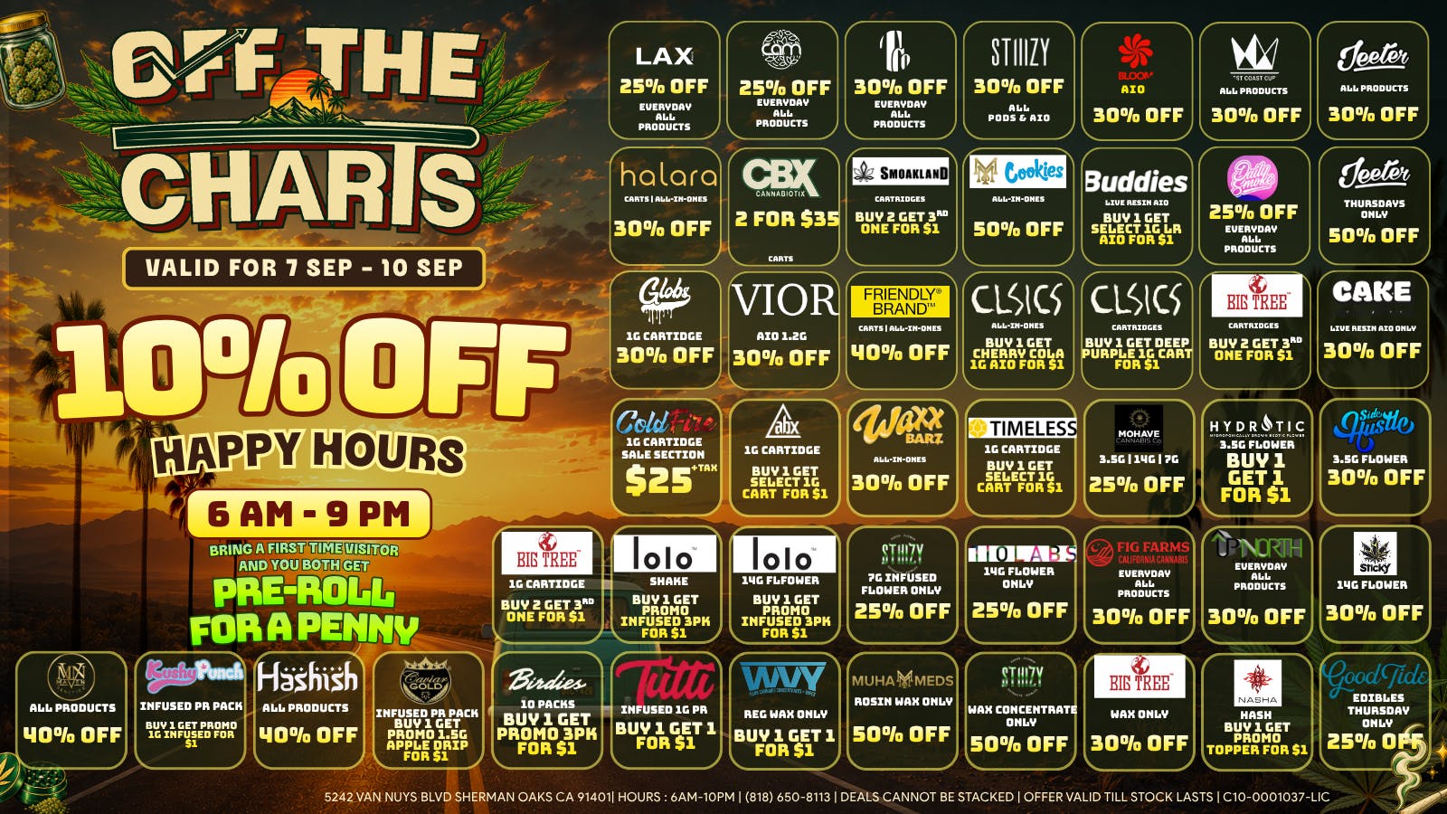 Off the Charts - Sherman Oaks 🔥 SHERMAN OAKS, IT’S TIME TO TURN UP! 🔥
