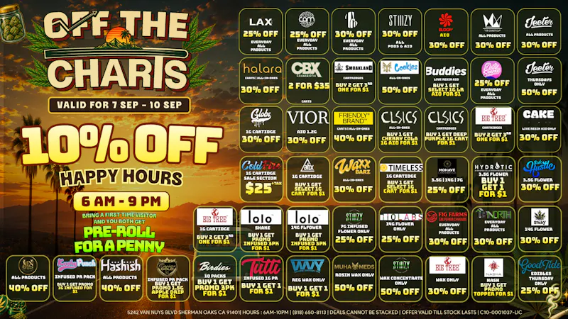 Off the Charts - Sherman Oaks 🔥 SHERMAN OAKS, IT’S TIME TO TURN UP! 🔥