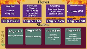 Bonsai Cannabis Collection ❤️‍🔥28gx$50-28gx$65-28gx$75-28gx$80❤️‍🔥