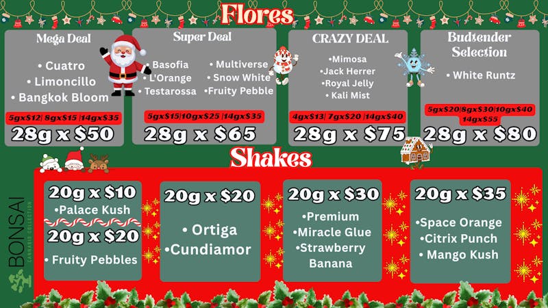 Bonsai Cannabis Collection ❤️‍🔥28gx$50-28gx$65-28gx$75-28gx$80❤️‍🔥