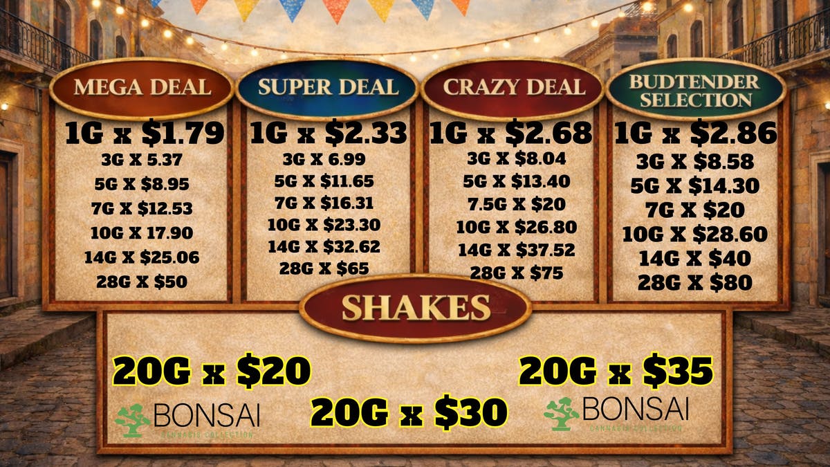 Bonsai Cannabis Collection OFERTAZOS QUE SIGUEN DUROS 💥