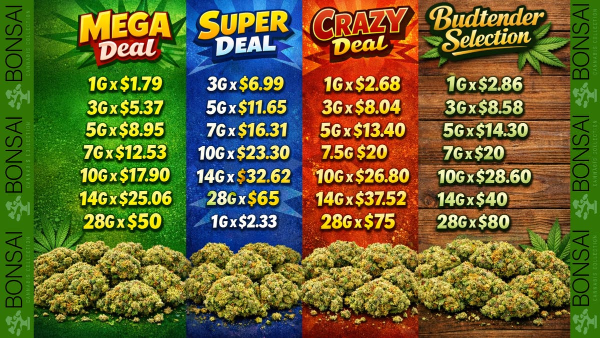 Bonsai Cannabis Collection OFERTAZOS QUE SIGUEN DUROS 💥