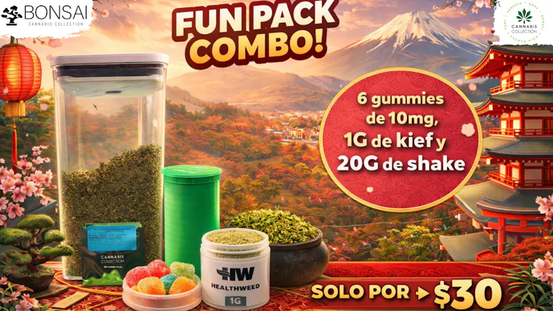 Bonsai Cannabis Collection FUN PACK COMBO !!!
