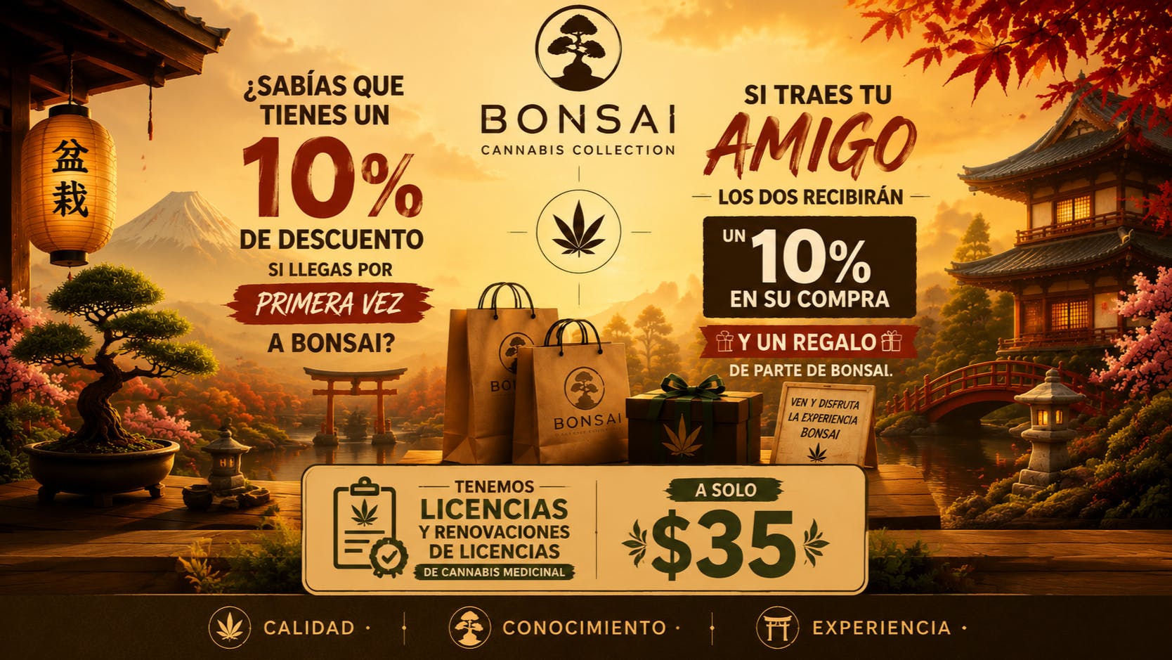 Bonsai Cannabis Collection 🌿 ¡Bienvenido a BONSAI CANNABIS COLLECTION! 🌿