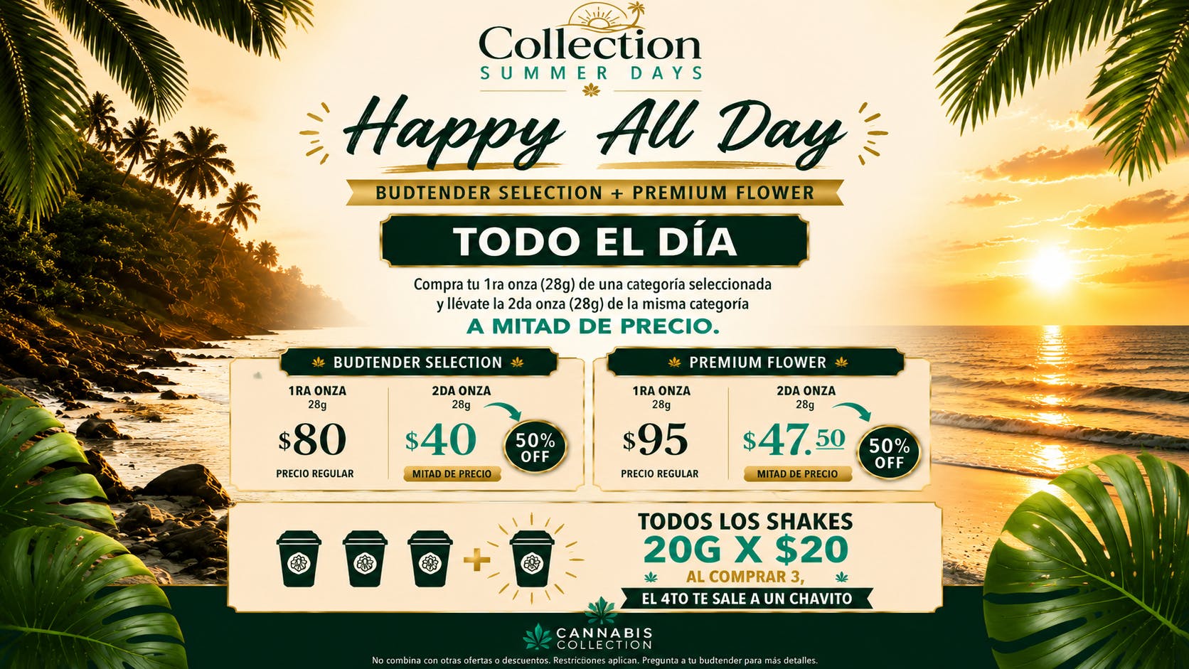 Bonsai Cannabis Collection Happy All Day 😉