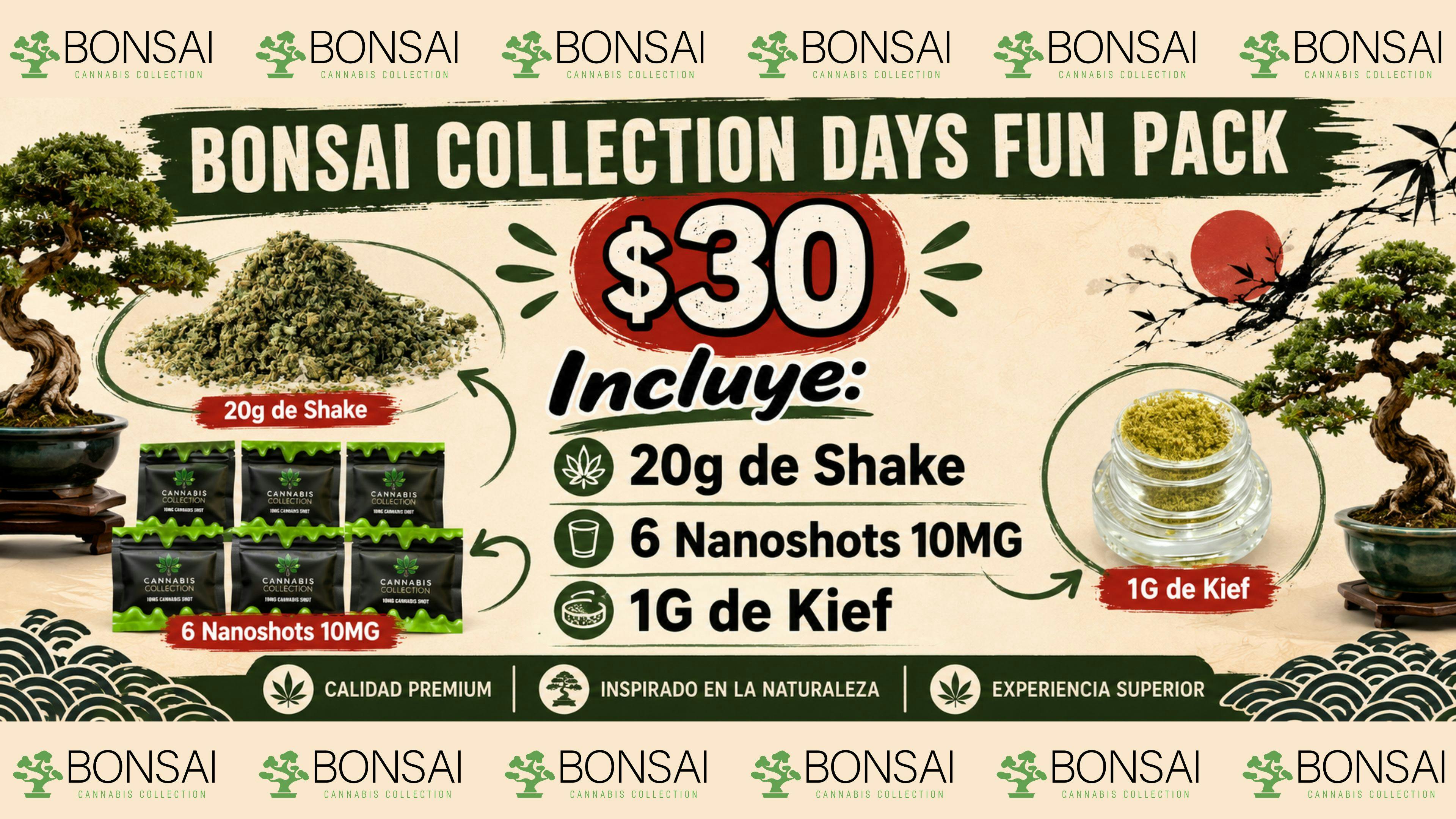 Bonsai Cannabis Collection FUN PACK COMBO !!!