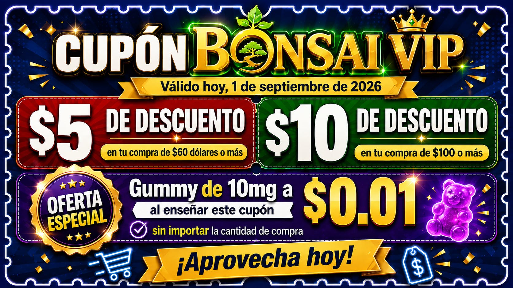 Bonsai Cannabis Collection CUPÓN BONSAI VIP🚨