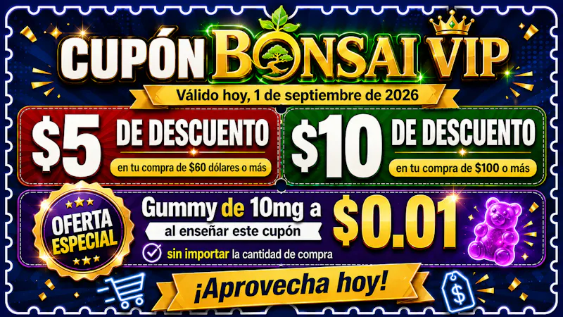 Bonsai Cannabis Collection CUPÓN BONSAI VIP🚨