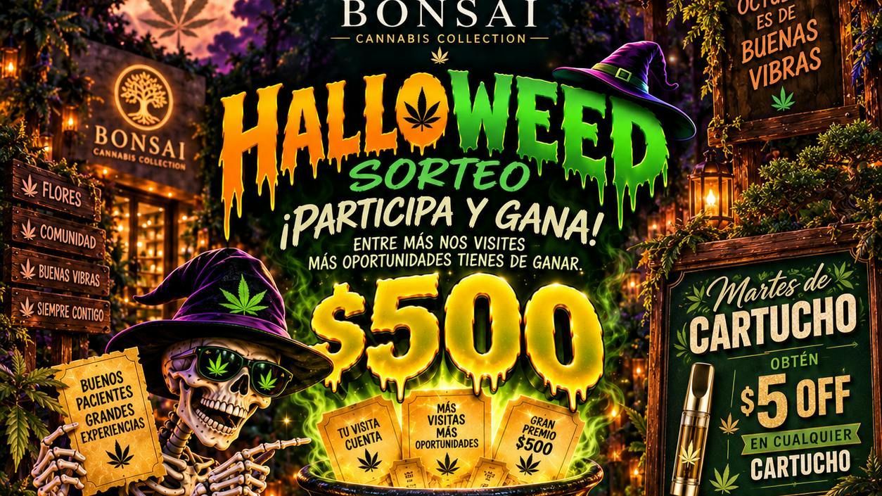 Bonsai Cannabis Collection 🖊️⚡Martes de Cartucho 🖊️⚡