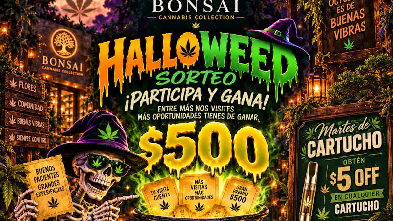 Bonsai Cannabis Collection 🖊️⚡Martes de Cartucho 🖊️⚡