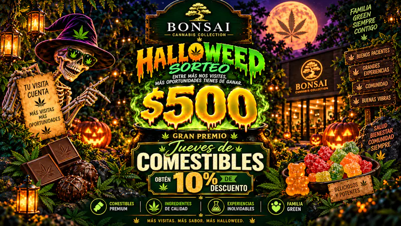 Bonsai Cannabis Collection 🍫🍪JUEVES DE COMESTIBLES🍬🍭