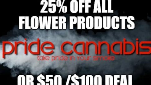 Pride Cannabis 207 25% off flower