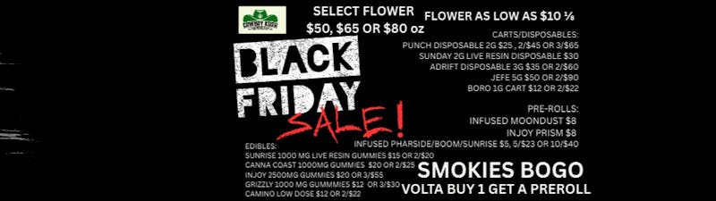 Cowboy Kush Dispensary - Drive Thru BLACK FRIDAY!!!!