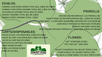 Cowboy Kush Dispensary - Drive Thru COME GET OUT OF THE COLD!